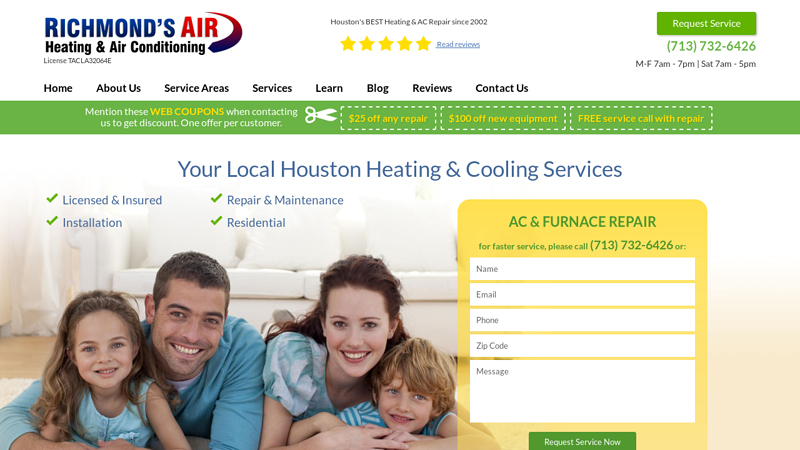 Heating & AC Repair Houston: Local HVAC [Licensed & Affordable]