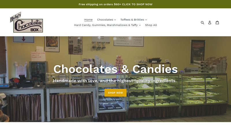 Hand Made Chocolates in Hermann, MO C Ricky