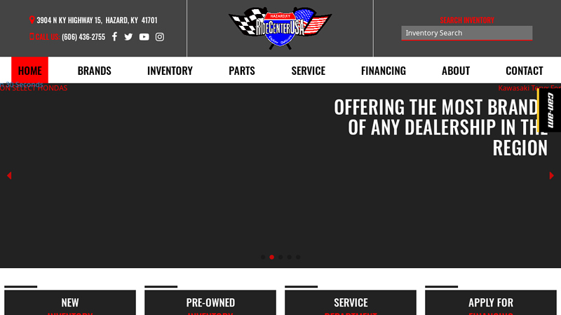 Ride Center USA | ATV, UTV, Motorcycle Dealer in Hazard KY