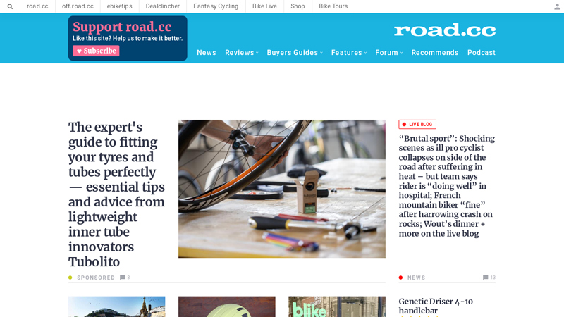 Cycling News | Bike Reviews | road.cc