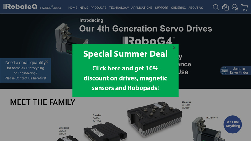 DC Motor Controllers | Roboteq