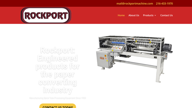 Spiral Tube Processing Equipment | Rockport Machine Company
