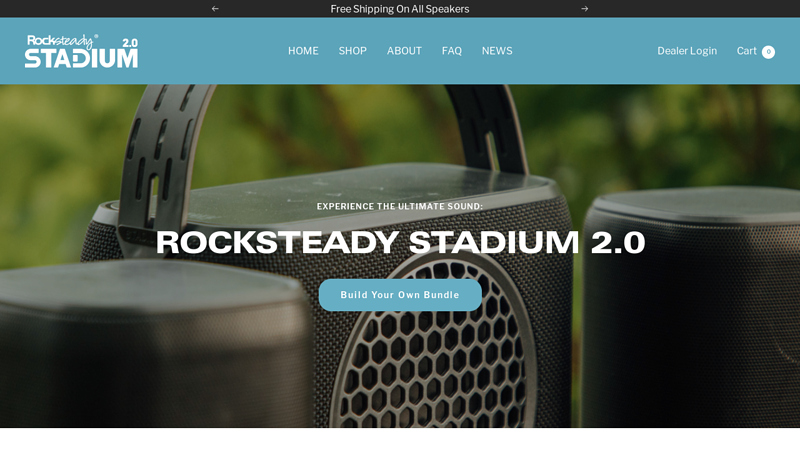 Portable Bluetooth Speakers/ Stadium Sound System - Rocksteady