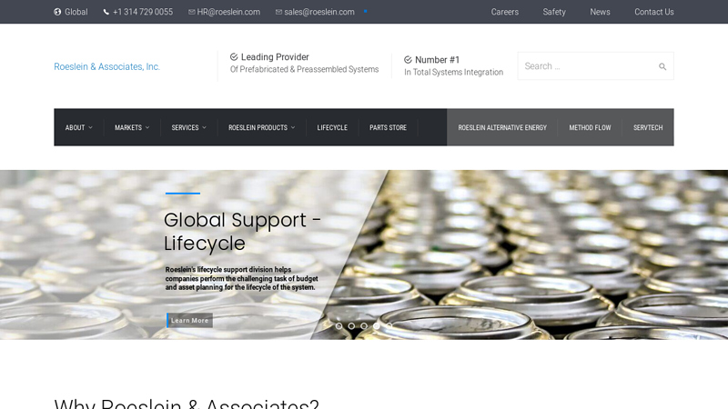 Roeslein & Associates: Global EPFC Services