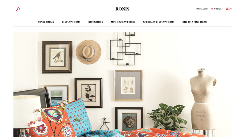 Ronis Bros. - Manufacturers of Royal Dress Forms - NY