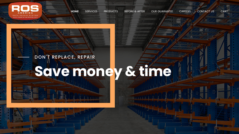 ROS America Racking | Industrial Warehouse Racking Repair and Rack Replacement