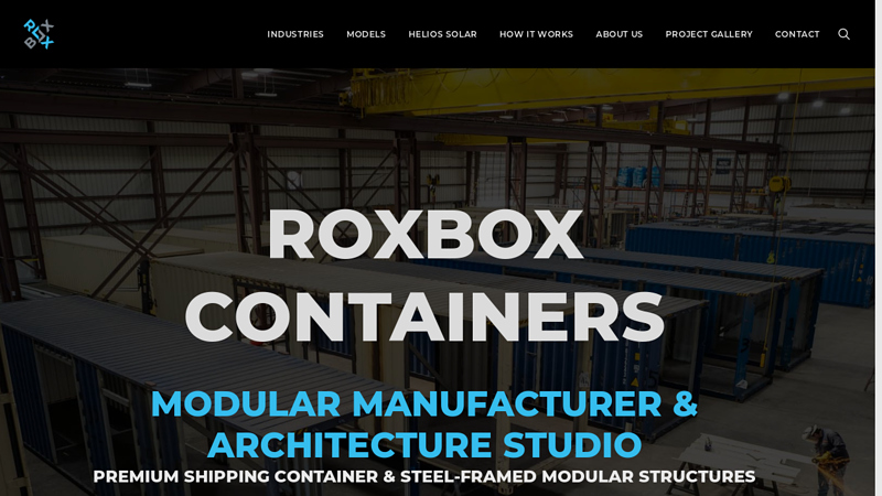 Custom Shipping Container Structures | ROXBOX Containers