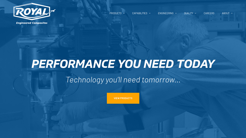 Royal Engineered Composites | Aerospace Fairings, Radomes, Structures
