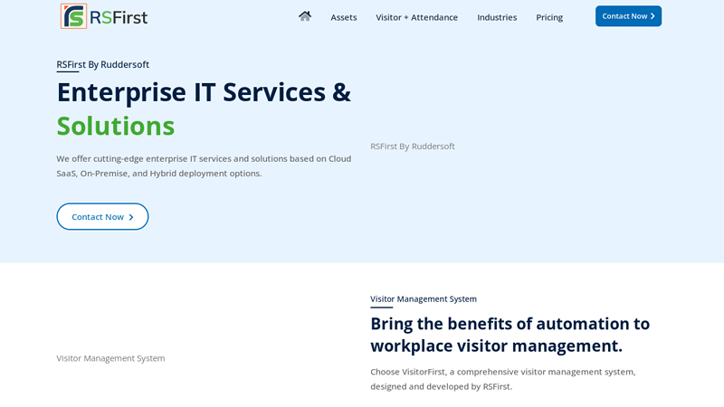 Asset Tracking & Management Software - RSFirst by Ruddersoft