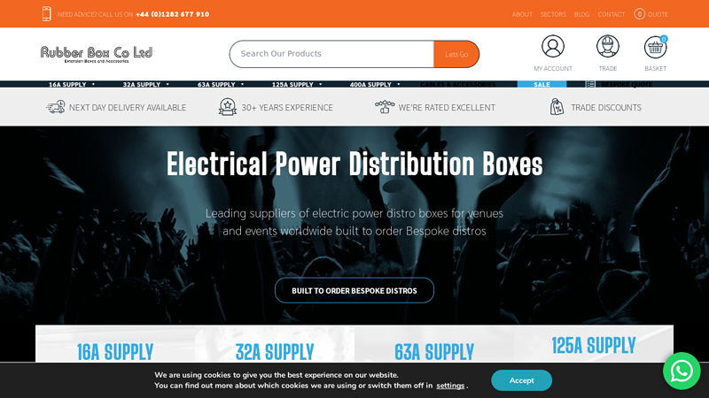 Power Distribution Boxes | Electrical Power Distros | Rubber Box