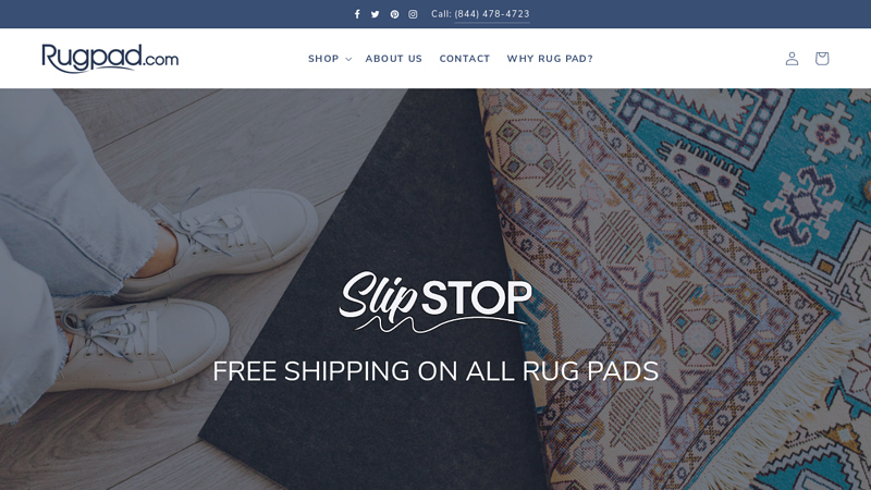 Broad Selection of Non Slip Rug Pads | Made In USA