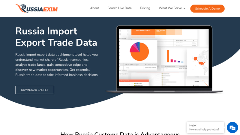 Russia Import Export Data | Russia Customs Data and Trade Data