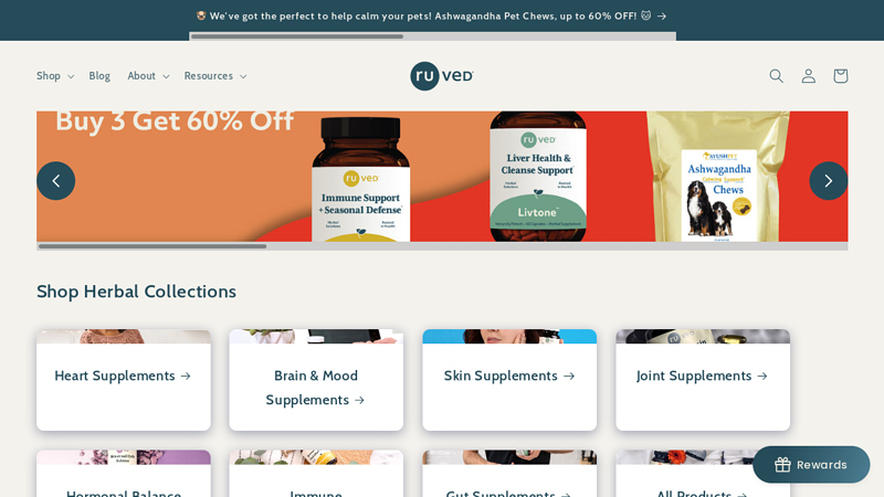 ruved herbal supplements