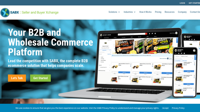 SABX: Your B2B & Wholesale Sales Platform