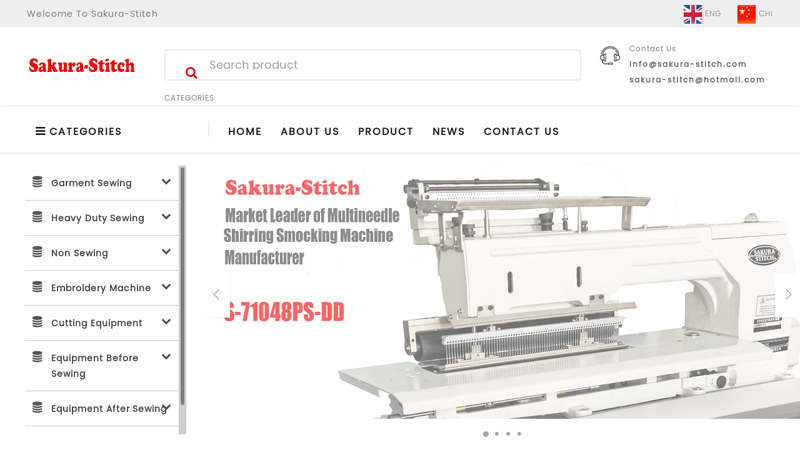 Sakura-Stitch Garment Machineries Industry