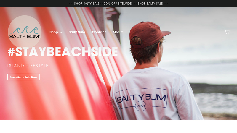 Salty Bum- Island Lifestyle Apparel