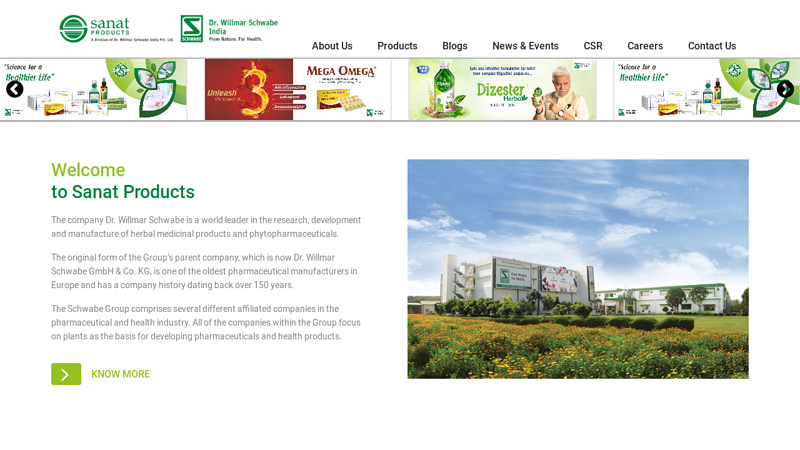 Sanat Products - A Division of Dr. Willmar Schwabe India Pvt. Ltd.