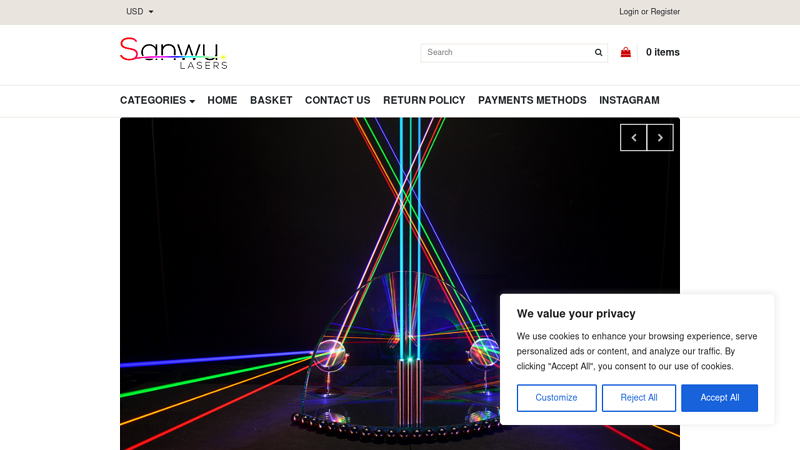 HomePage - Sanwu Lasers