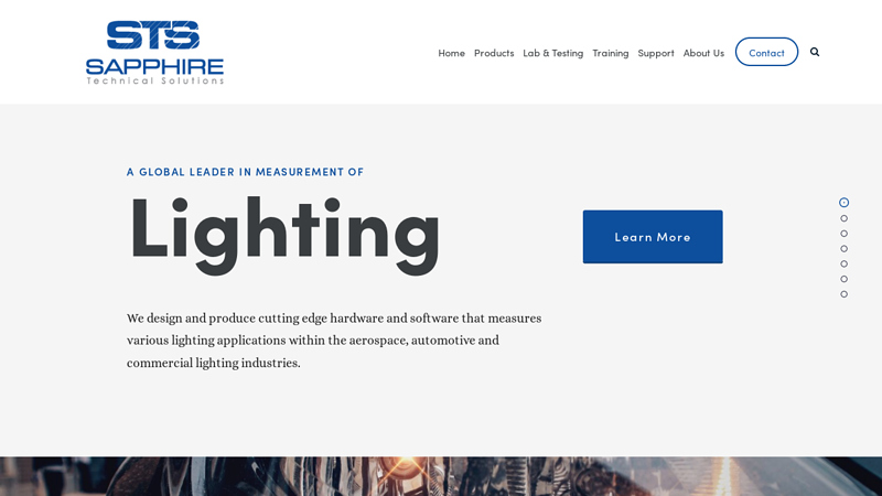 Sapphire Technical Solutions - Custom Goniophotometers & Photometric Systems