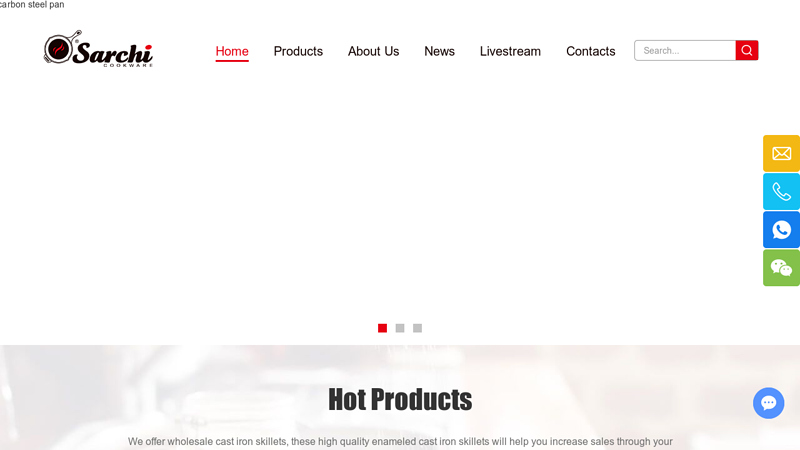 Sarchi Cookware | Dutch Oven Manufacturer, Grill Pan Factory, Cast Iron Skillet Supplier China