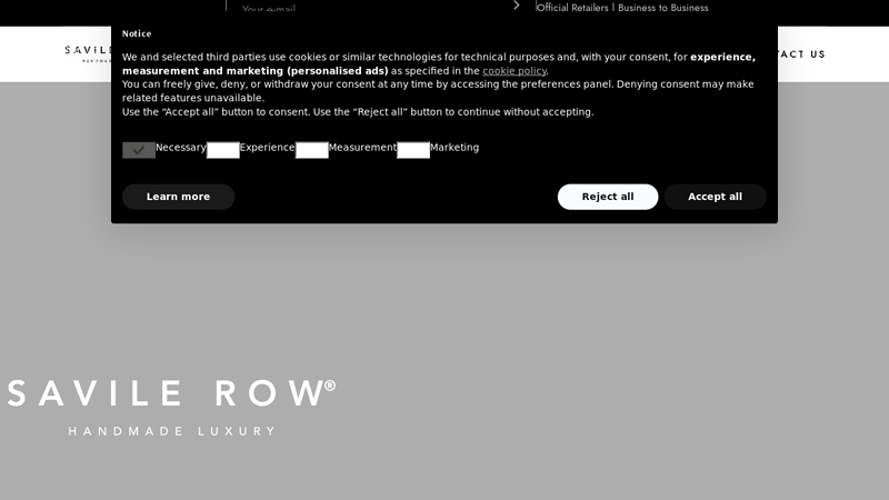 Savile Row Eyewear - Handmade Luxury Glasses