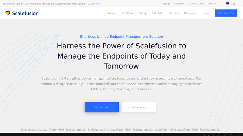 Scalefusion MDM: Unified Mobile Device and Endpoint Management Solution