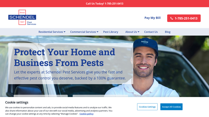 Schendel Pest Services | Expert Pest Control in Topeka