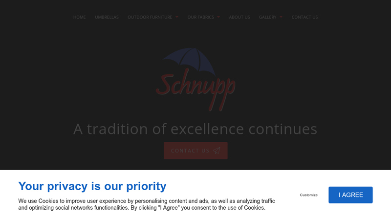 Umbrellas - Miami Beach, Boca Raton, Delray | SCHNUPP UMBRELLAS