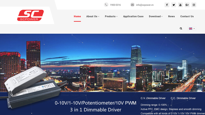 Scpower - The manufacturer of LED dimmable driver (LED Dim Driver), including 0/1-10V dim driver, TRIAC dim driver, DALI dim driver, ZigBee wireless dim driver.