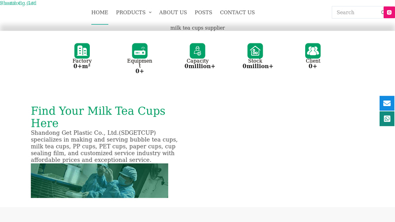 Custom Branded Disposable Cups C Shandong Get Plastic Co.,Ltd