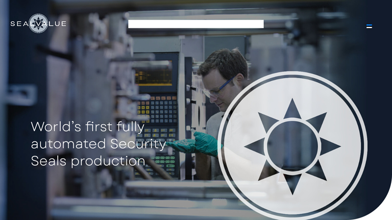 SEALVALUE | EU manufacturer for security seals, plastic seals, metal seals, label seals and tapes - Worlds first fully automated cost-efficient security seals production based in Europe. Ultra-high quality patented Security Seals!