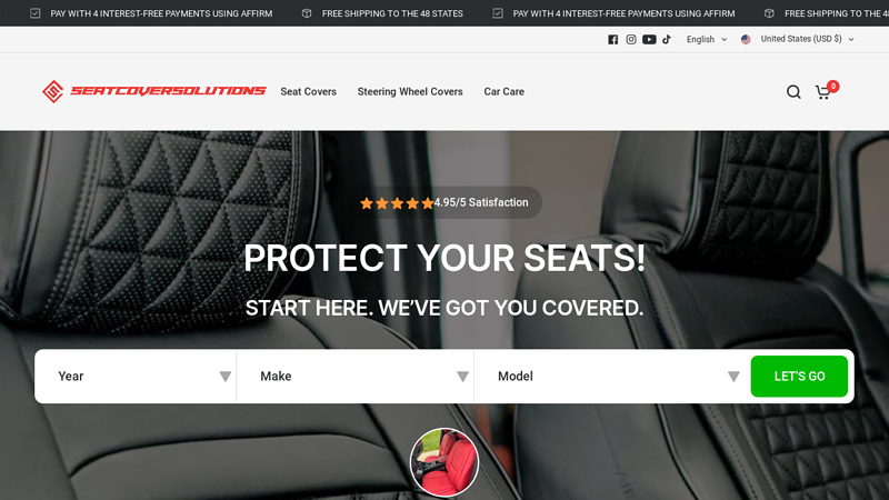 Seat Cover Solutions - Luxury Seat Covers for Cars and Trucks