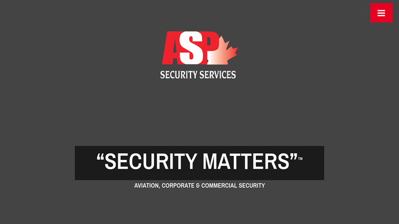 ASP Security Services - Aviation, Corporate, Commercial and Residential Security