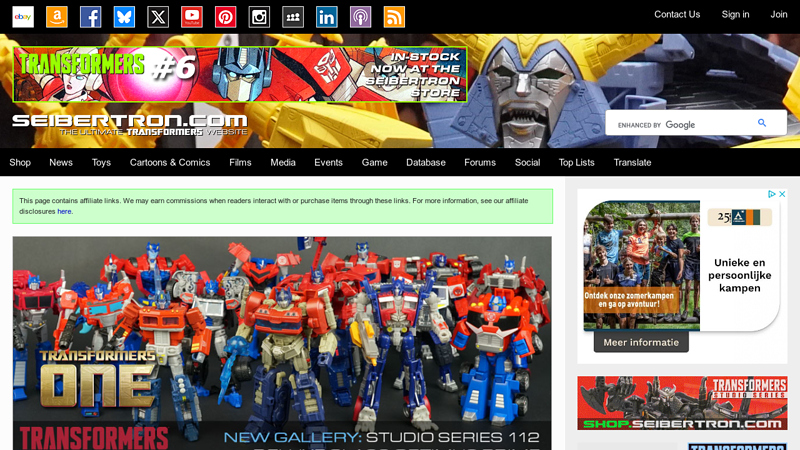 Seibertron.com: Transformers toys, comics, movies, games, news, galleries and more!