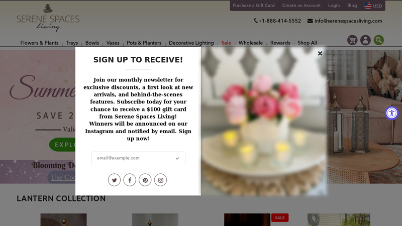 Decorative Home Decor and Accents by Serene Spaces Living