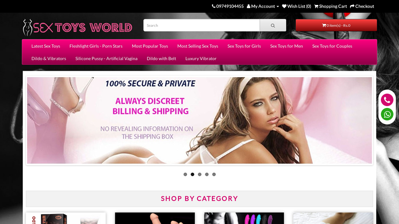 SexToysWorld | Sex Toys India, Buy Adult Toys & Dildos India Online