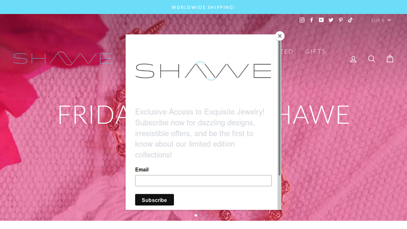 Check our new jewelry brand! C shawe