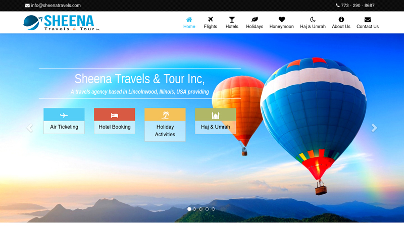 Sheena Travels & tour | sheenatravels.com