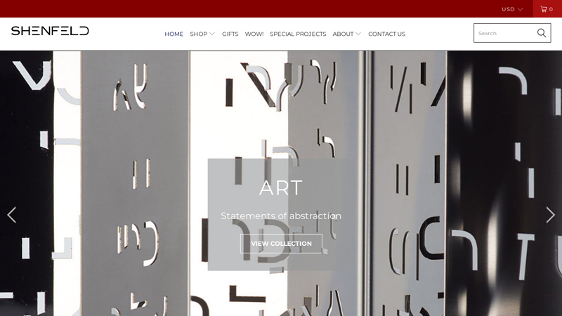 Emil Shenfeld - Modern Design In Judaica. Gift Designer & Silversmith