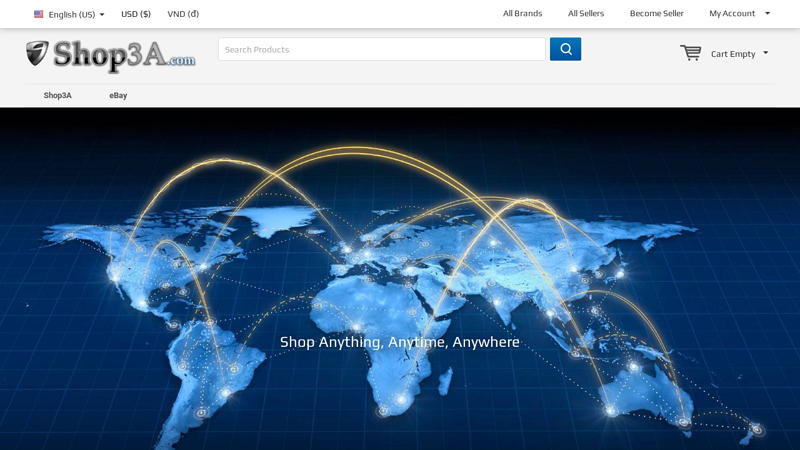 Shop3A.com - Shop Anything, Anytime, Anywhere