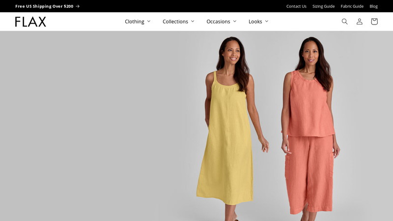 FLAX Linen Clothing- Trusted Quality