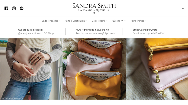 Sandra Smith. Personalized Bags & Decr Handmade in Queens NY C Shop Sandra Smith