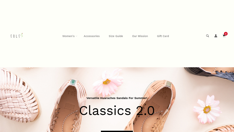 Handcrafted Genuine Leather Huaraches Sandals C ShopSOLS