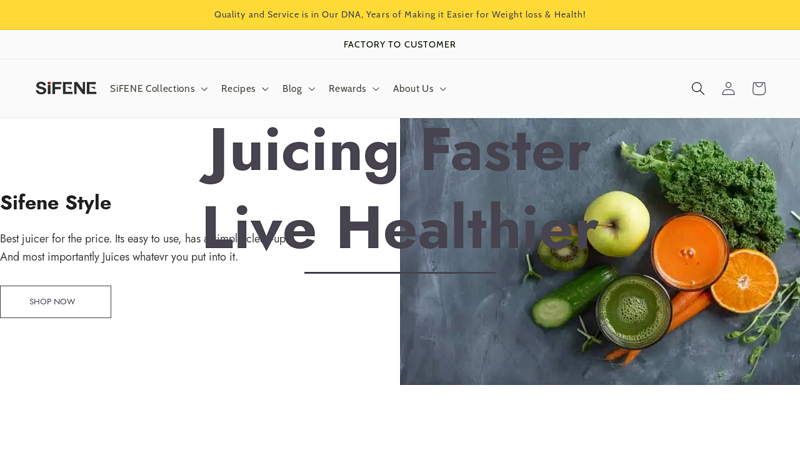 Juicers, Single Serve Coffee Makers, Coffee Grinder | SiFENE