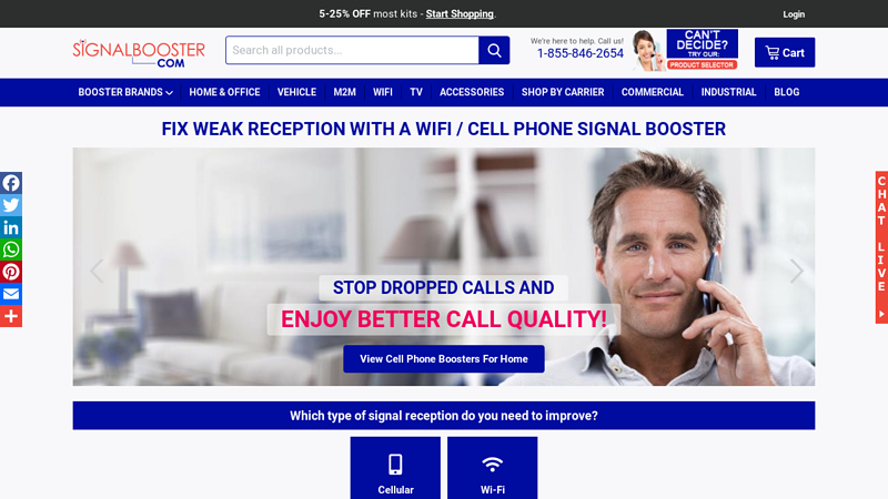 Signal Booster & Installation Service | SignalBooster.com