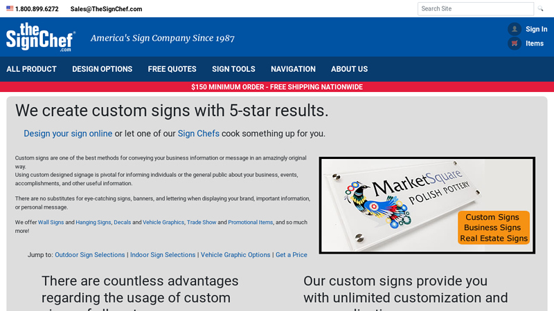 Get Custom Signs Fast - Signs, Banners, Decals, and Lettering in Acrylic, Vinyl, and More for Your Business or Home Decor