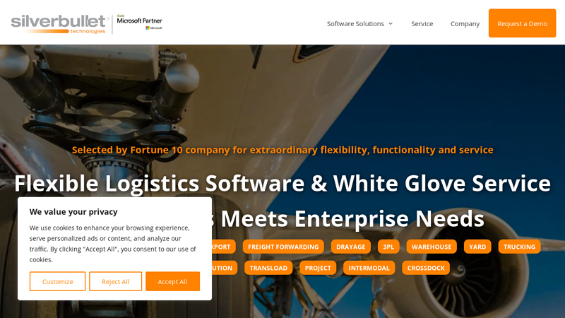 Logistics Software by Silver Bullet Technologies