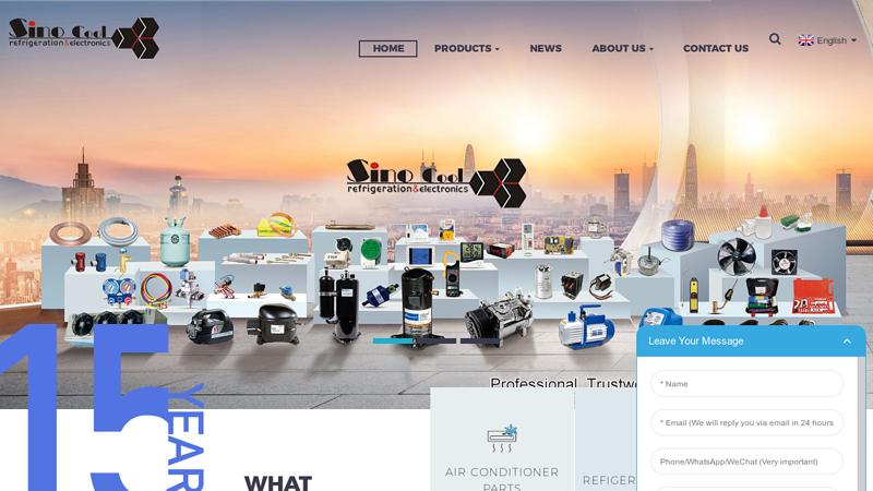 Air Conditioner Parts, Refrigerator Parts, Refrigeration Parts - Sino-Cool