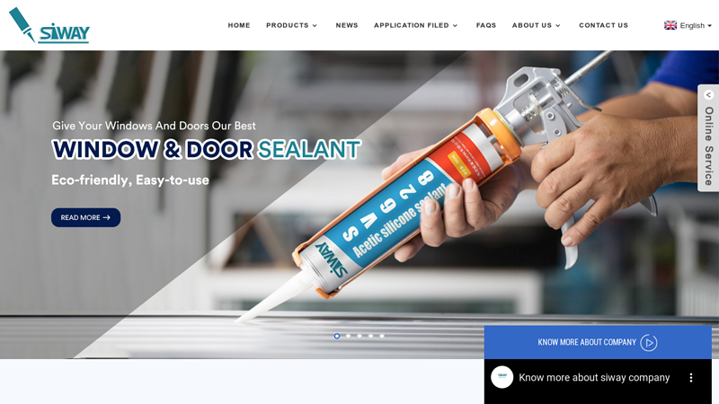 Silicone Sealant, Pu Foam, Window Foam - Siway
