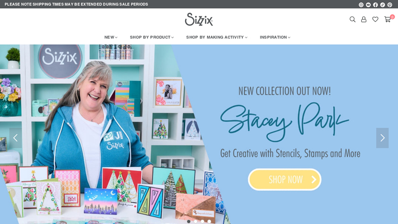 Sizzix: Your Creative Journey Starts Here C Sizzix.com